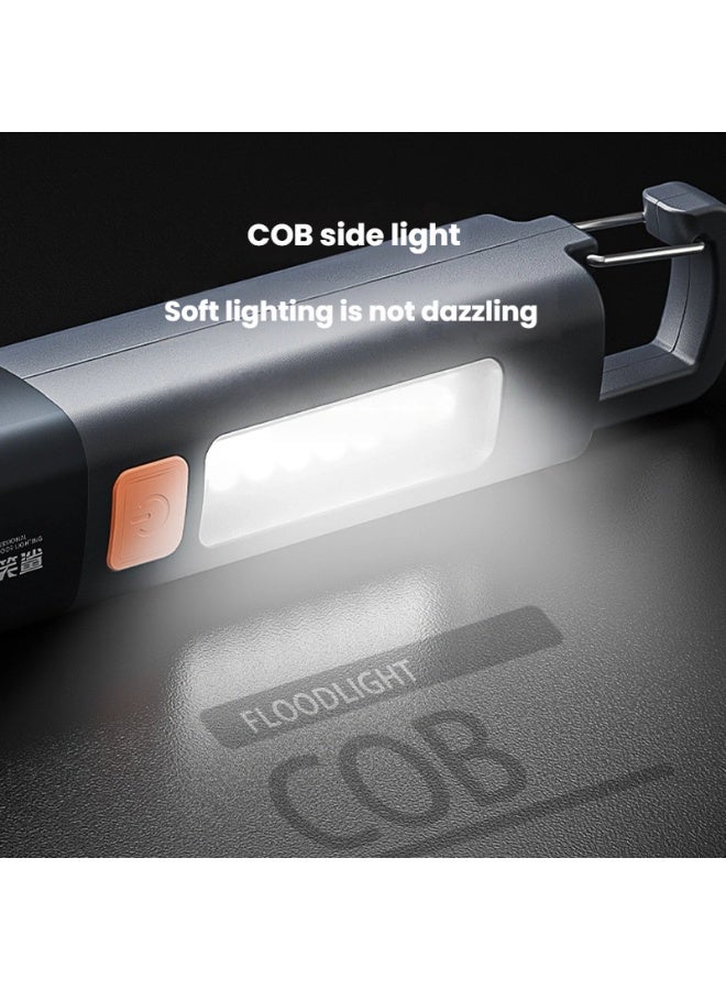 Mini Rechargeable Zoomable Flashlight High Lumen 3 Modes Outdoor Camping Essential - Image 3