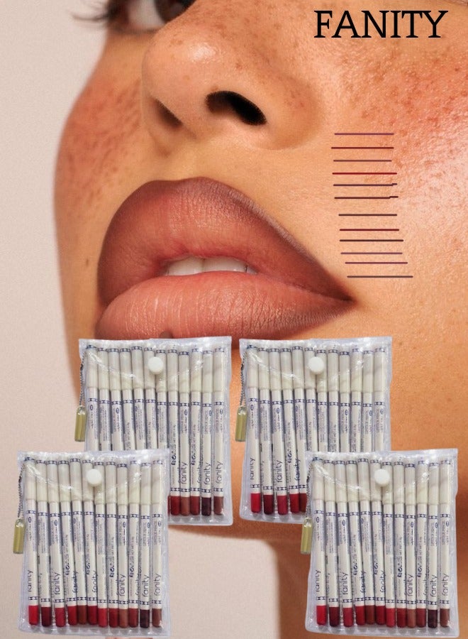 فانيتي 4 قطع مجموعة تحديد الشفاه متعددة الألوان - Image 1