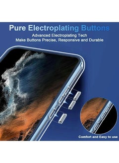 Generic Samsung Galaxy S24 Plus, Magnetic Case, Compatible with MagSafe Wireless Charging, Anti-Scratch Bumper Cover (Clear), TPU - PC  - Image 5
