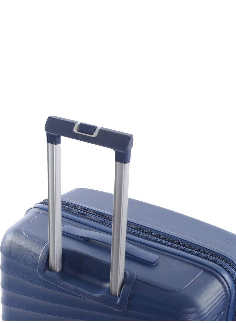 CROSSLAND Unbreakable Large Size Trolley Luggage With TSA Lock,4 Silent Move Spinners Wheels, Double Expandable Zipper - 28 Inch