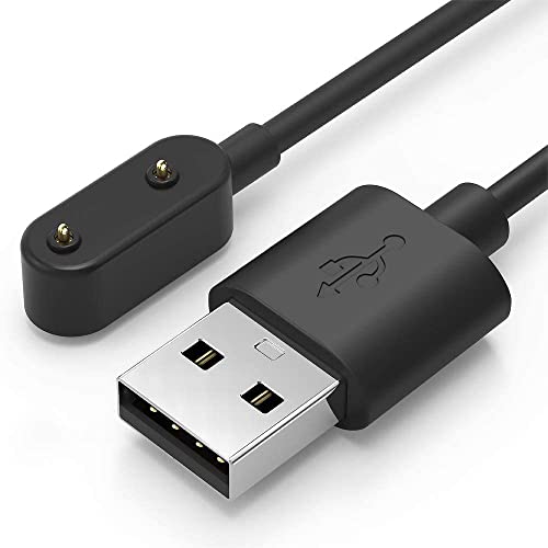 Meliya Charging Cable for Huawei Band 10 9 8 7 6/ Honor Band 6 / Watch ES/Watch FIT，Fast USB Smart Watch Charging Cable Cord 3.3ft (100cm),Black - Image 1