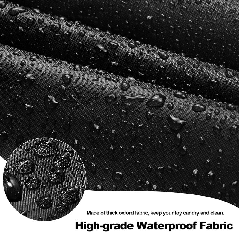 tonhui Waterproof Cover for Cozy Coupe Truck Ride-On Car, for Kids Foot-Power Car, Toddler Car Push and Buggy Cover Outdoor Sun, Dust, Snow Protection (Only Use for Cozy Coupe) - Image 4