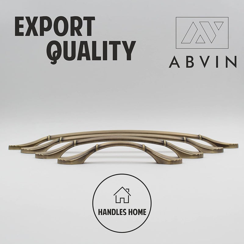 ABVIN ABVIN Premium Solid Antique Handles Cabinet Hardware Furniture Pulls for Doors Cabinets Cupboards Drawers 1 pcs 224mm 10 inch  - Image 3