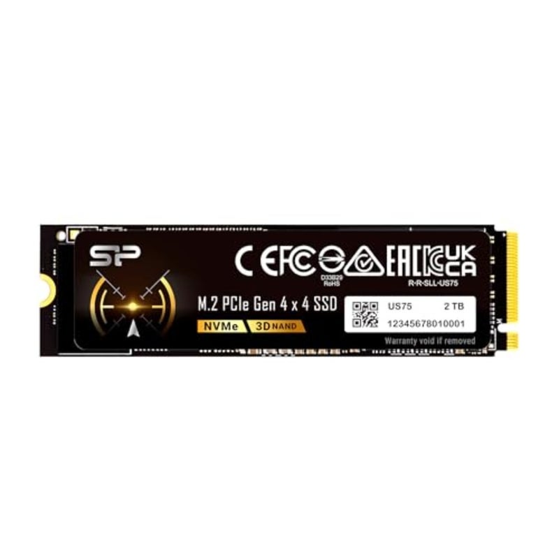 US75 NVMe SSD PCIe Gen4 x4 M.2 2280 Up to 7000MB/s Read Speed Compatible with PS5 and PC Internal Storage Expansion High-Performance Gaming and Workstation SSD - Image 1