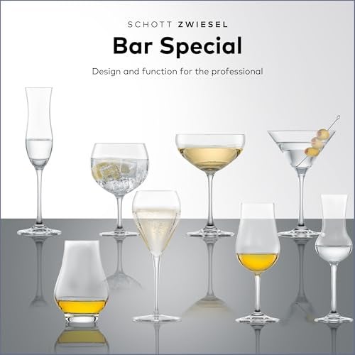 SCHOTT ZWIESEL وعاء الشمبانيا الخاص من شوت زفيزل (مجموعة من 6)، كؤوس شمبانيا أنيقة، كؤوس كريستال تريتان آمنة في غسالة الصحون، مصنوعة في ألمانيا (9.5 أونصة) - Image 4
