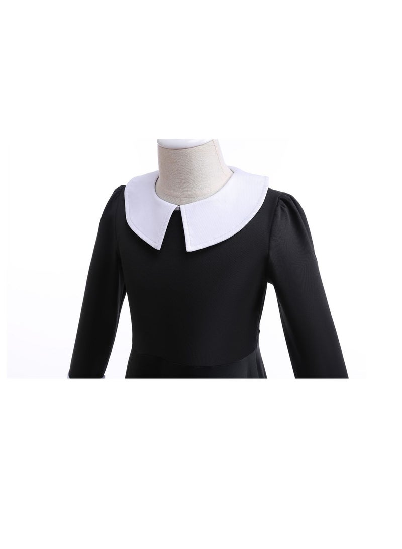 M MIAOYAN Kids Girls Costume Suit TV Series Princess Dress Long Sleeve Skirt Cosplay Outfit Clothes - Image 5