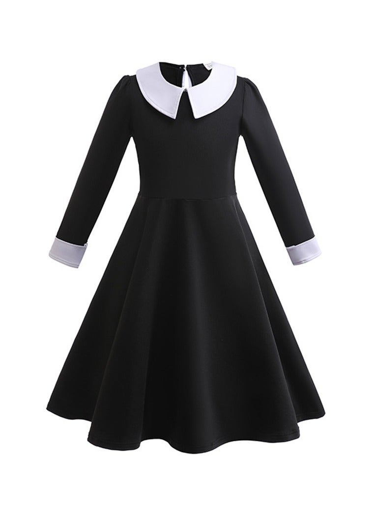 M MIAOYAN Kids Girls Costume Suit TV Series Princess Dress Long Sleeve Skirt Cosplay Outfit Clothes - Image 1
