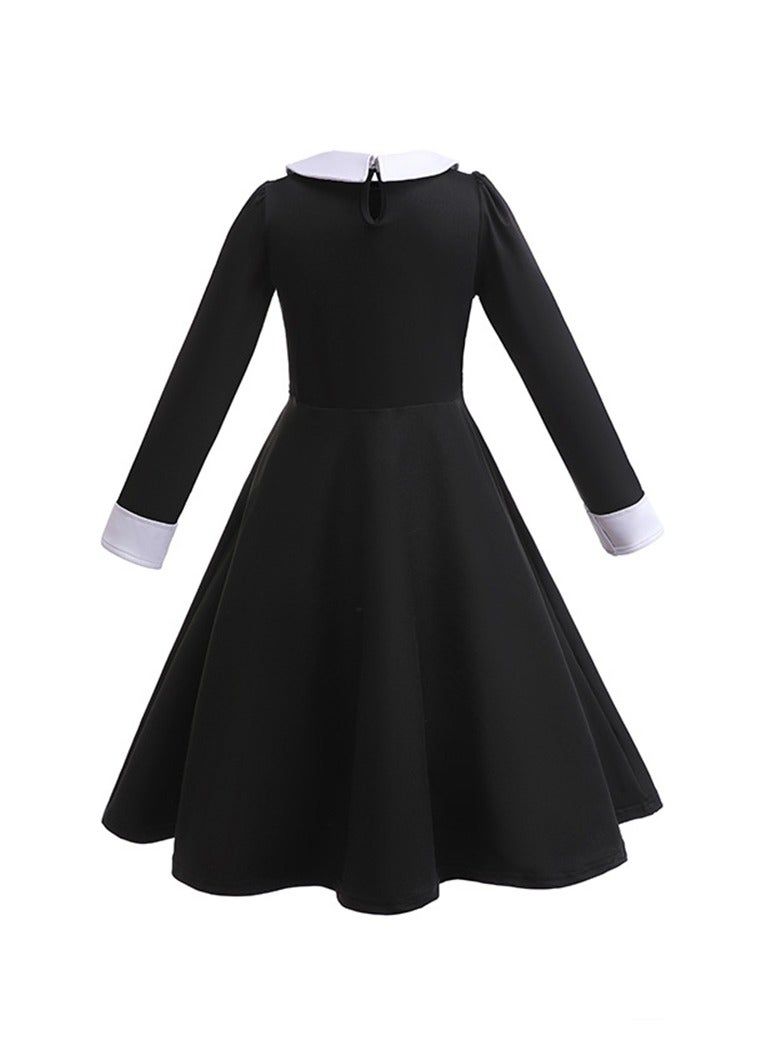 M MIAOYAN Kids Girls Costume Suit TV Series Princess Dress Long Sleeve Skirt Cosplay Outfit Clothes - Image 3
