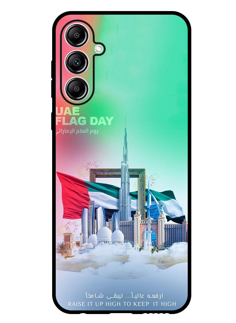Theodor Protective Case Anti Scratch Shock Proof Bumper Cover For Samsung Galaxy M15 HAPPY UAE FLAG DAY - Image 1