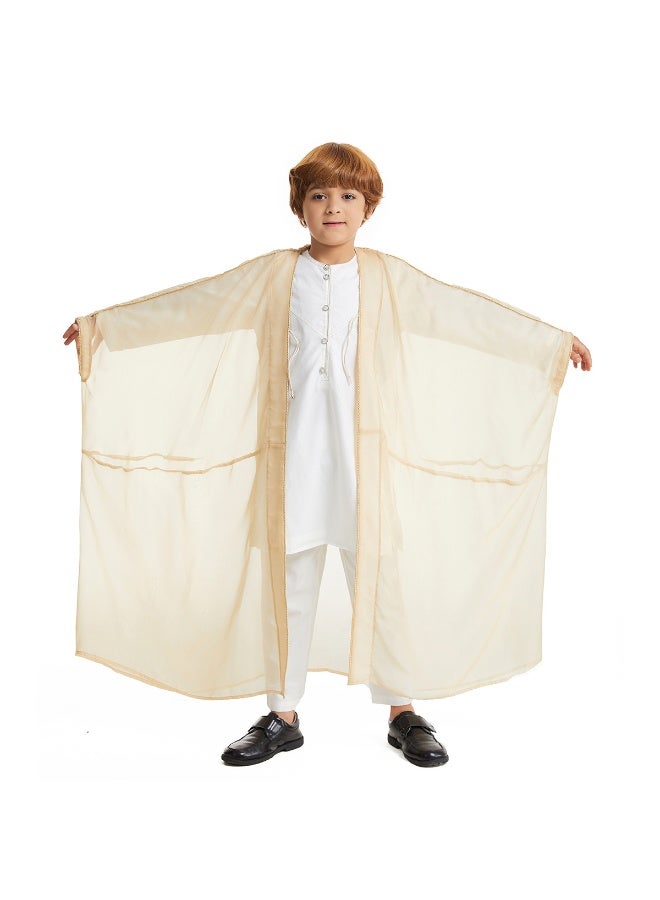 Lightweight Bisht for Arab Boys - Image 4