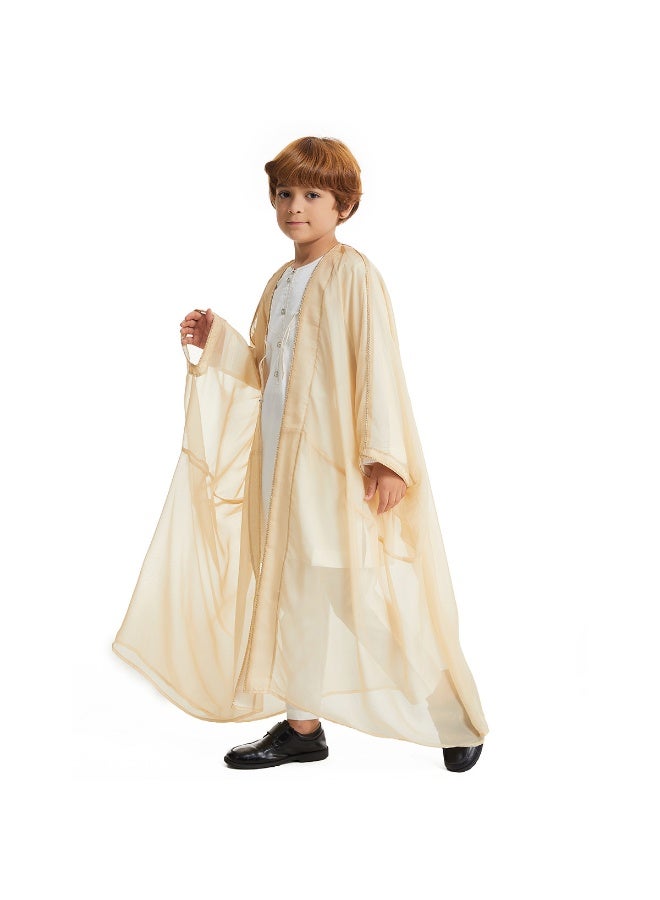 Lightweight Bisht for Arab Boys - Image 3