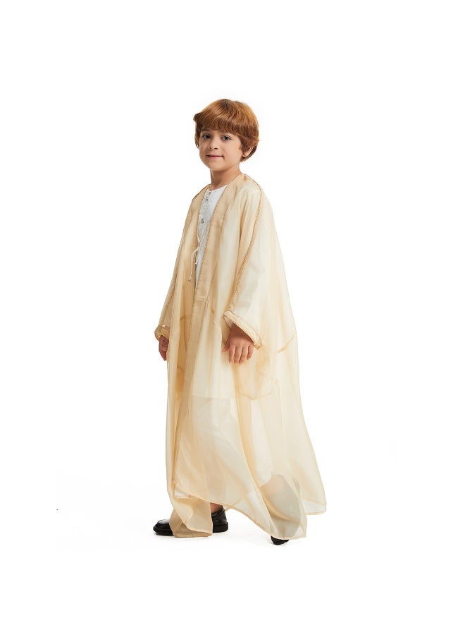 Lightweight Bisht for Arab Boys - Image 1