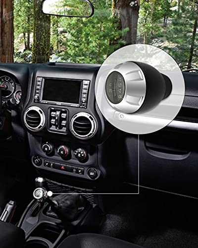 GUZIKO Car Gear Shift Knob Replace 68085312AB Fit for Jeep Wrangler JK 2011 2012 2013 2014 2015 2016 2017 2018 6 Speed Manual Transmission Shift Knob - Image 3
