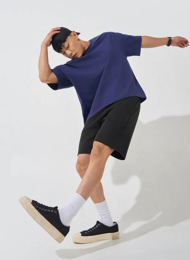 Cult Men Black Ultra Luxe Classic Shorts