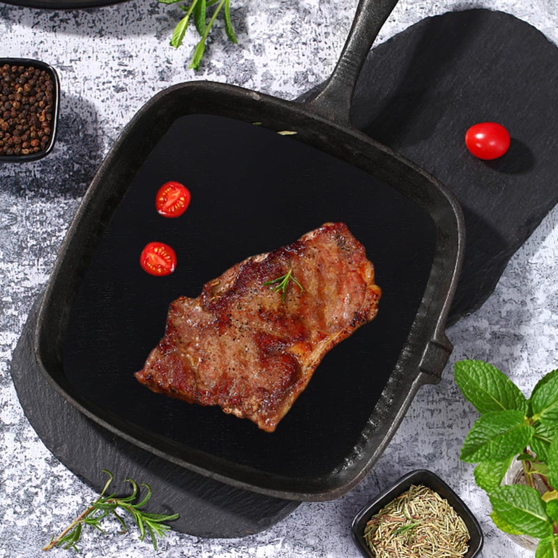 Ptfe Non Stick Baking Mats 10 Pcs Reusable Oven Frying Pan Heat Resistant Cooking Liners - Image 5