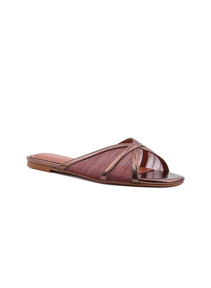 كابلي Flat Slipper – Earthy Summer Vibe