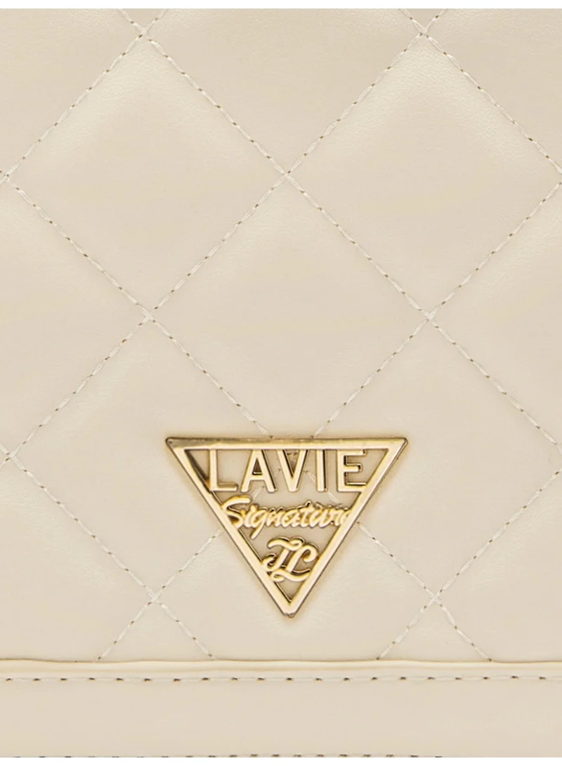 Lavie Signature Atlanta Woman's Sling Bag(OFF WHITE)