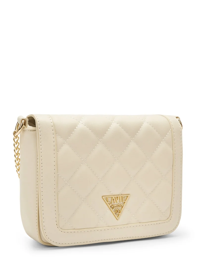 Lavie Signature Atlanta Woman's Sling Bag(OFF WHITE)