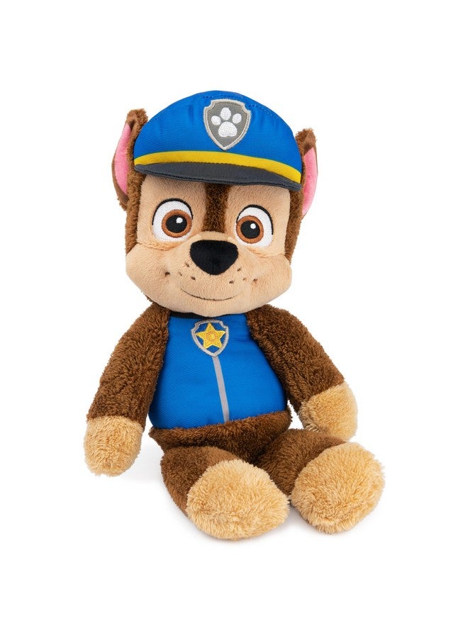 GUND PAW Patrol Official Chase Take Along Buddy Plush Toy, Premium Stuffed Animal for Ages 1 & Up, Blue/Brown, 13” - Image 1
