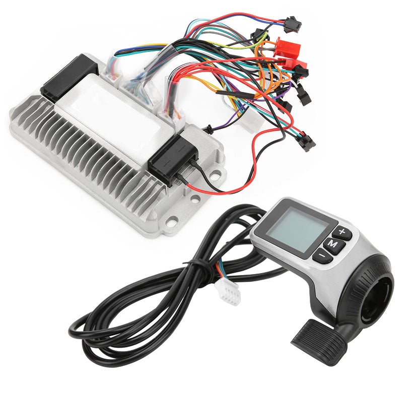 34V 48V 1000W مجموعة تحكم بمحرك عديم الفرشاة بشاشة LCD ومجموعة ناقل حركة بالإبهام - Image 3