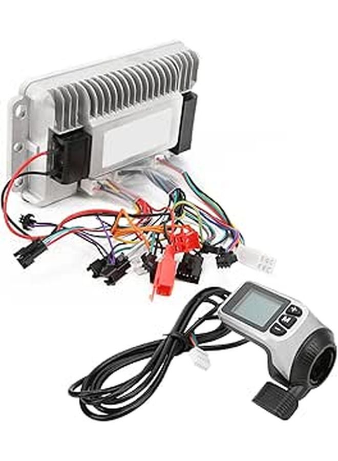 34V 48V 1000W مجموعة تحكم بمحرك عديم الفرشاة بشاشة LCD ومجموعة ناقل حركة بالإبهام - Image 1