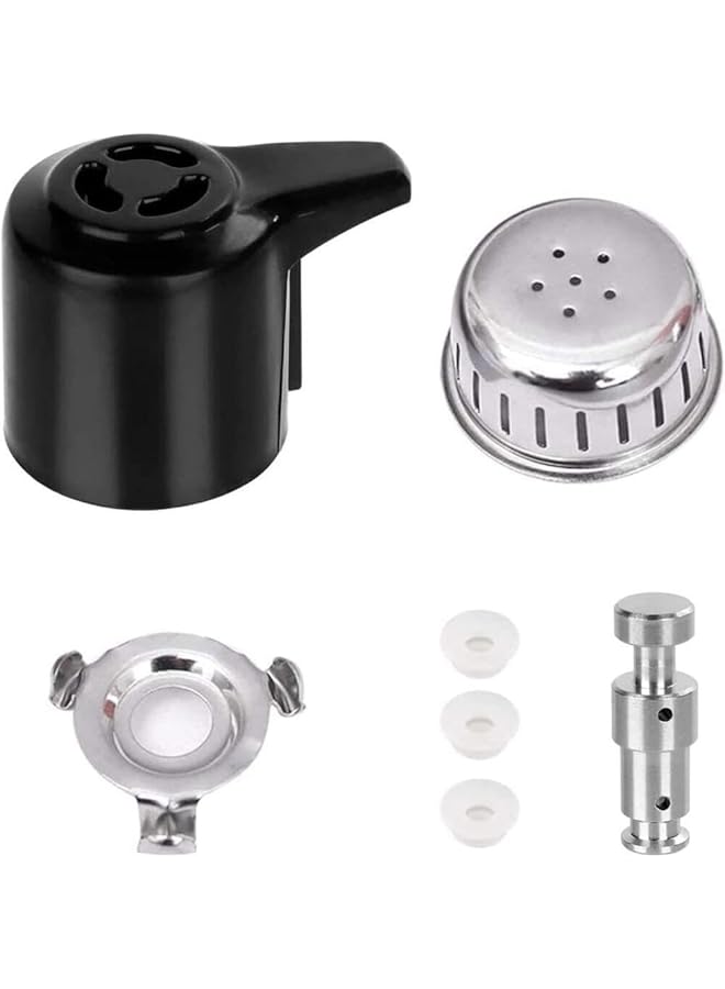 Bluejw 7 Pcs Steam Release Handle, Original Float Valve Replacement Parts With Silicone Caps For Instant Pot Duo 3, 5, 6 Qt, Duo Plus 3, 6 Qt - Image 1