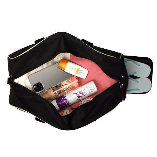 Roxy Feel Happy Large Duffel Bag, Anthracite - Image 3