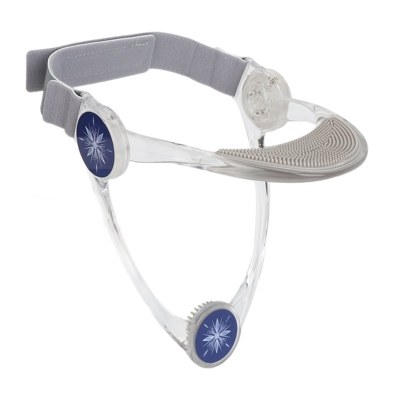 Neck Brace Cervical Collar Hook And Loop Adjustable Neck Support for Adults Transparent - Image 3