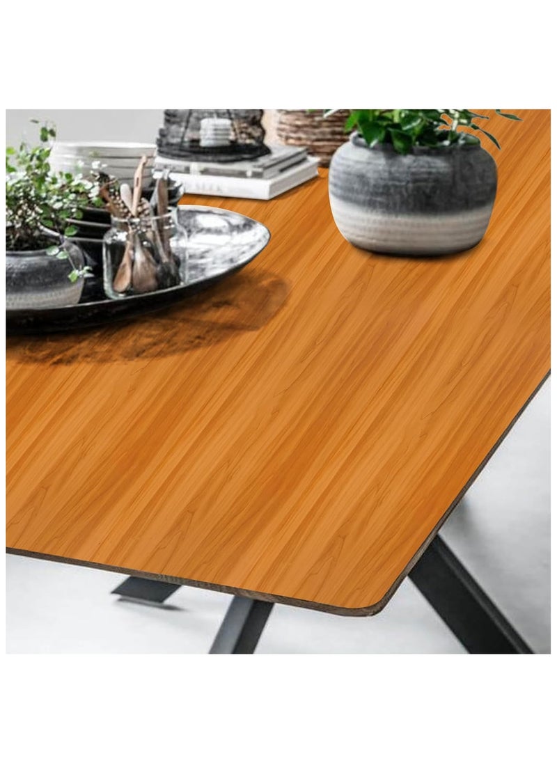 Anna 45cm x 10m Waterproof, Moisture-Proof, and Oil-Proof Faux Wood Grain Self-Adhesive Wallpaper for Home Renovation  - Image 5