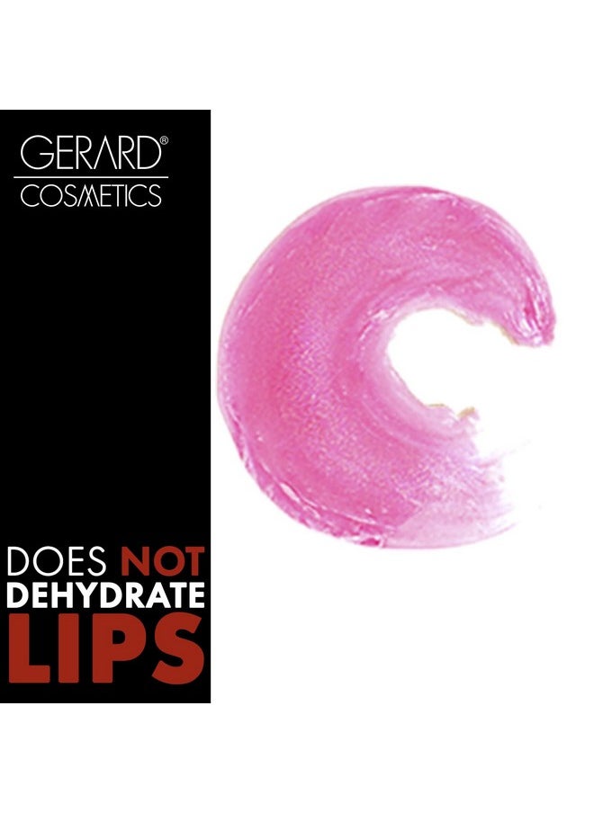 Gerard Cosmetics Metal Matte Liquid Lipstick Gives Captivating Metallic Sheen To Lips Does Not Crack Or Flake Off Light, Longlasting And Comfortable Formula Where'S Ken? 0.64 Oz  - Image 4