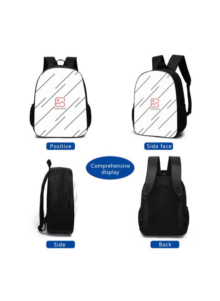 3D new product my singing monsters monster concert print children's two-piece backpack pen bag,11- Schoolbag - Image 3
