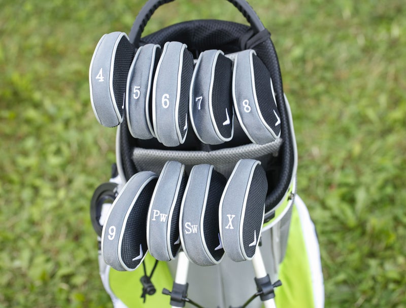 Callaway أغطية حديد جولف كالاواي لأندية الجولف، حجم قياسي، 9 عبوة، رمادي - Image 4