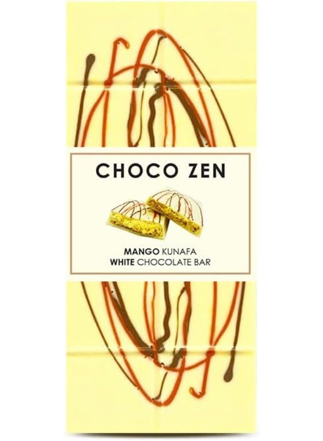 شوكو زين مانجو كنافة لوح شوكولاتة بيضاء 190 جرام - Image 2