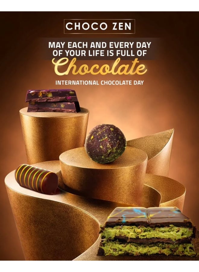 شوكو زين مانجو كنافة لوح شوكولاتة بيضاء 190 جرام - Image 5