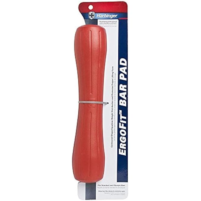 Harbinger Contoured Ergofit Bar Pad For Standard And Olympic Bars - Image 4