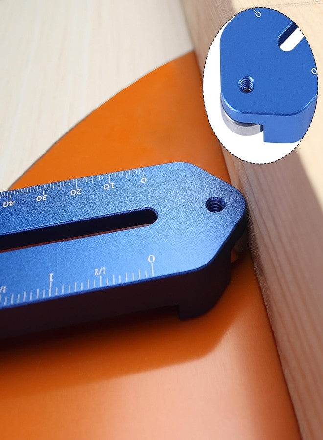 KETIPED Thin Rip Jig Table Saw Jig Guide for Quick Making Isometric Strip Cutting Woodworking Tools, Fast Adjustable Thin Rip Guide for Table Saw Band Saw Router Table with 3/8" and 3/4" T-Slot,MG-48 - Image 5