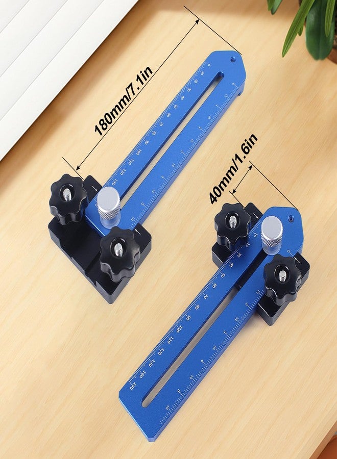 KETIPED Thin Rip Jig Table Saw Jig Guide for Quick Making Isometric Strip Cutting Woodworking Tools, Fast Adjustable Thin Rip Guide for Table Saw Band Saw Router Table with 3/8" and 3/4" T-Slot,MG-48 - Image 4