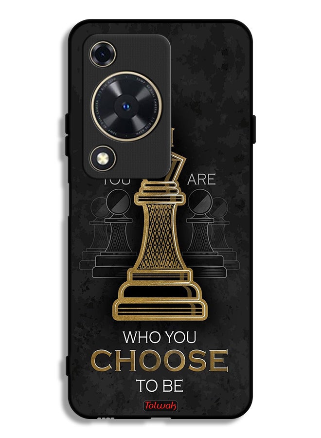 Tolwak Huawei Nova Y72S Protective Case Cover You Are Who You Choose To Be