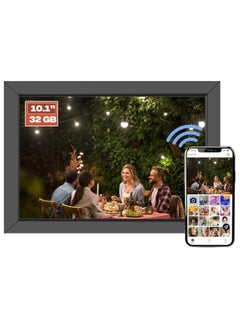 Piccasio 32GB Smart wifi Digital Photo Frame with 10.1 inch ips Touch Screen and 32GB Storage, Perfect for Displaying Your Favorite Photos and Videos  - Image 1