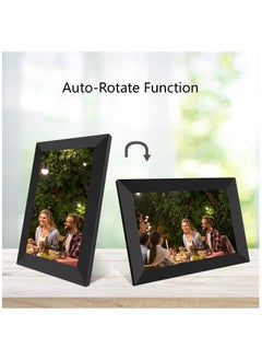 Piccasio 32GB Smart wifi Digital Photo Frame with 10.1 inch ips Touch Screen and 32GB Storage, Perfect for Displaying Your Favorite Photos and Videos  - Image 3
