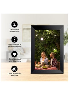 Piccasio 32GB Smart wifi Digital Photo Frame with 10.1 inch ips Touch Screen and 32GB Storage, Perfect for Displaying Your Favorite Photos and Videos  - Image 4