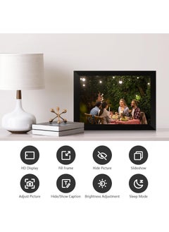Piccasio 32GB Smart wifi Digital Photo Frame with 10.1 inch ips Touch Screen and 32GB Storage, Perfect for Displaying Your Favorite Photos and Videos  - Image 5