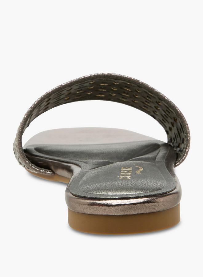 Celeste Women Embellished Slip-On Sandals - Image 5