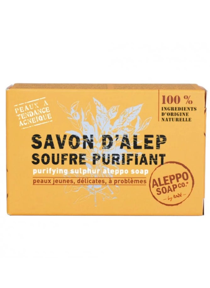 tadé PAYS DU LEVANT - PURIFYING SULPHUR ALEPPO SOAP 150G - Image 1