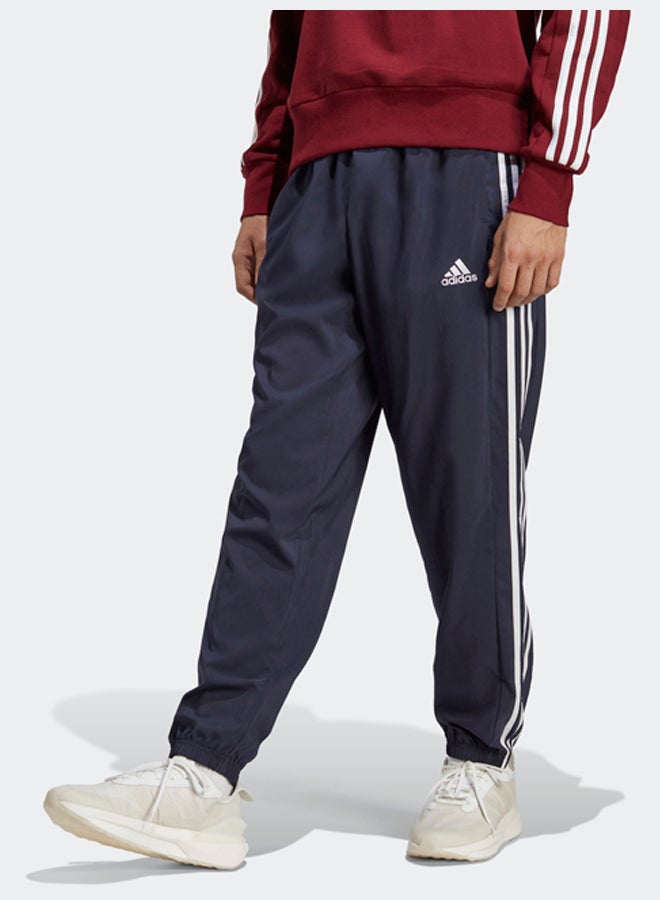 Adidas Aeroready Essentials Elastic Cuff Woven 3-Stripes Tracksuit Bottoms - Image 1