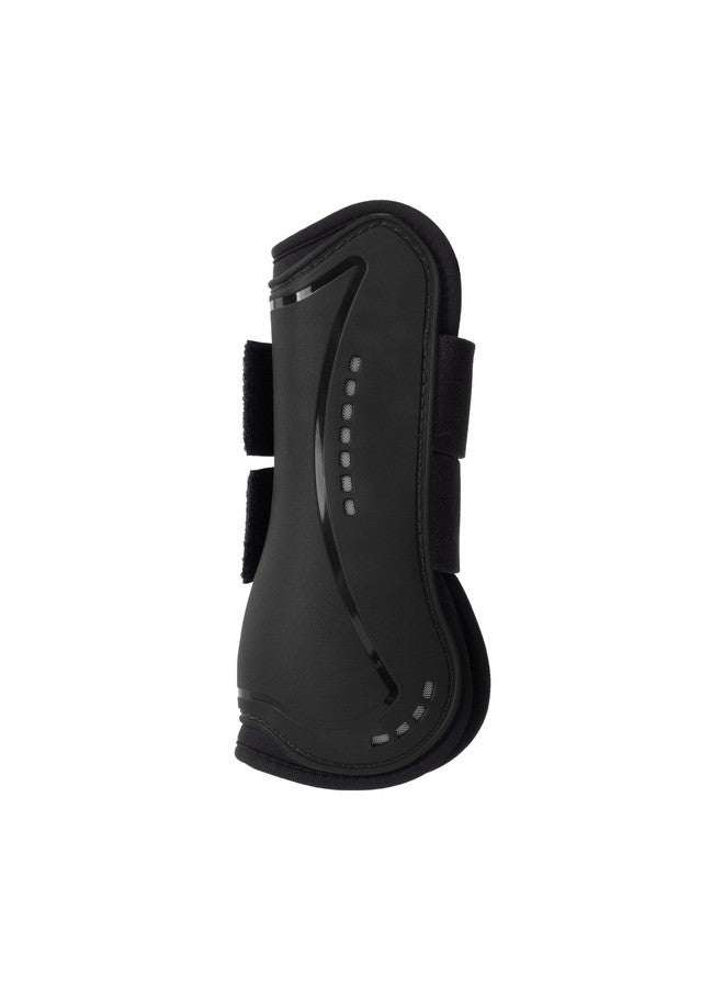 هورز طقم حذاء HORZE Armour Airflow للأوتار وقفل الرسغ - أسود - حصان - Image 4