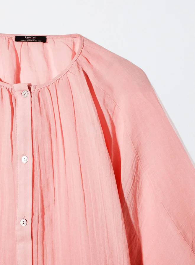 PARFOIS Puff Sleeve Shirt