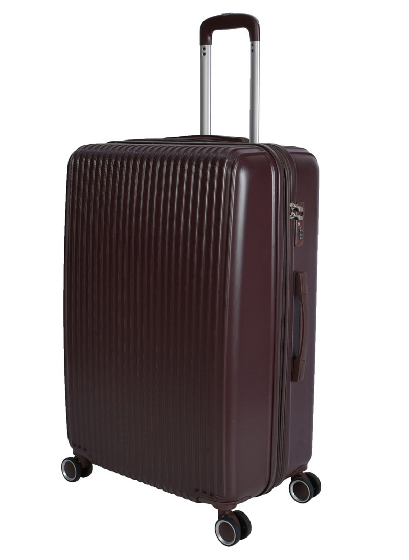 MORANO Morano Luggage Hard Trolley Travel Bags 4 Pieces Set Sizes 14/20/24/28 Dark Coffee  - Image 3