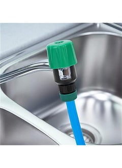 Generic Universal Faucet to Garden Hose Connector Kitchen Faucet Adapter, Kitchen Faucet Adapter Watering Irrigation Tool Universal Tap Garden Hose Pipe Connector (Green)  - Image 2