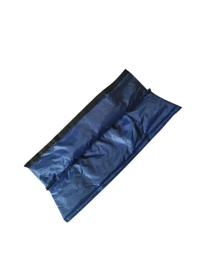 Heavy Duty Dual Sided Insulated Pipe Cover Blue For Water Meter Freeze Prevention 53x20cm - Image 3